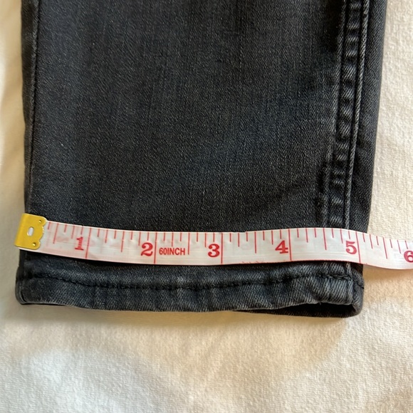 H&M LOGG Black Gray High Waisted Skinny Jeans Size 8 - Picture 5 of 14